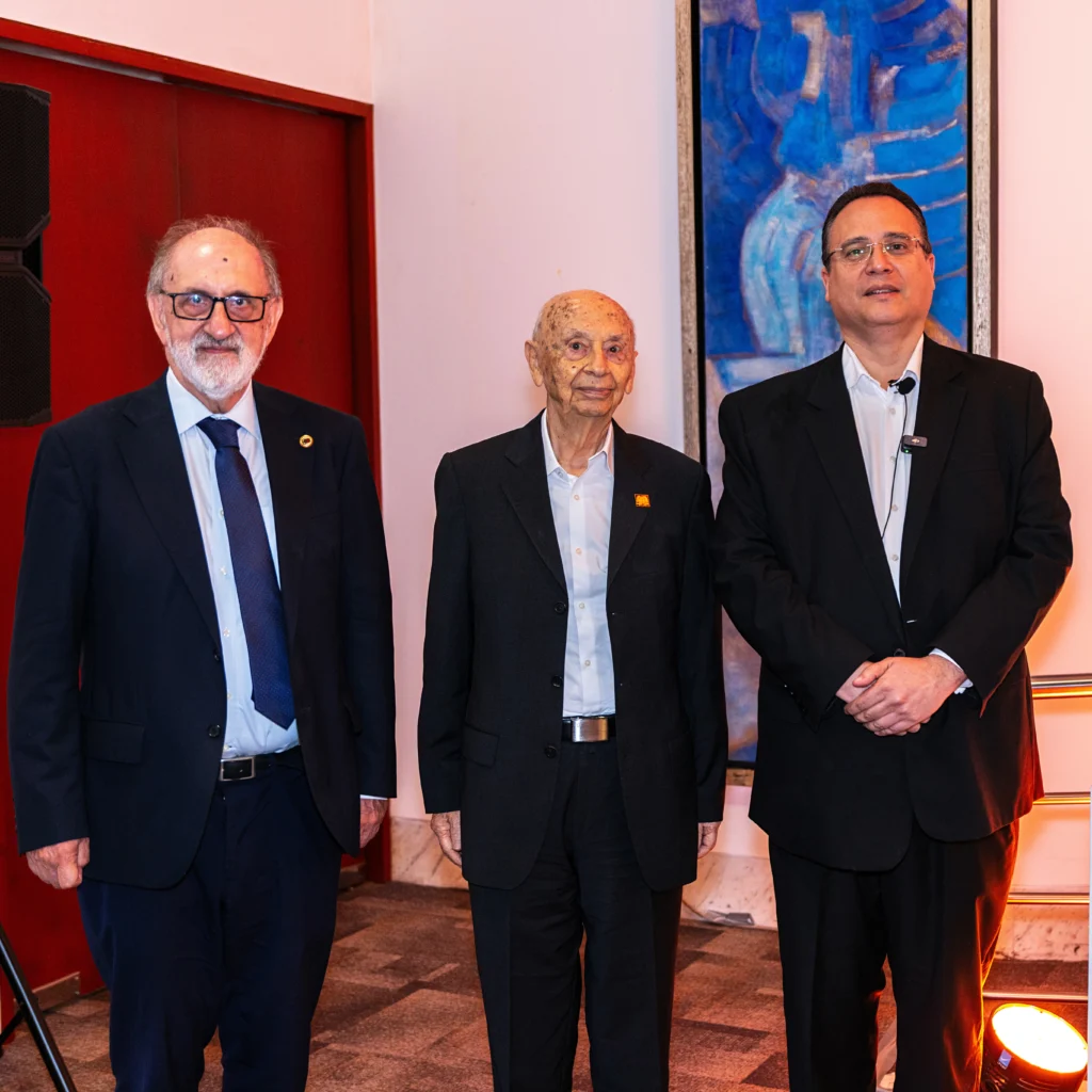 Enrique Banus Federico Kauffmann y Paulo Pantigoso