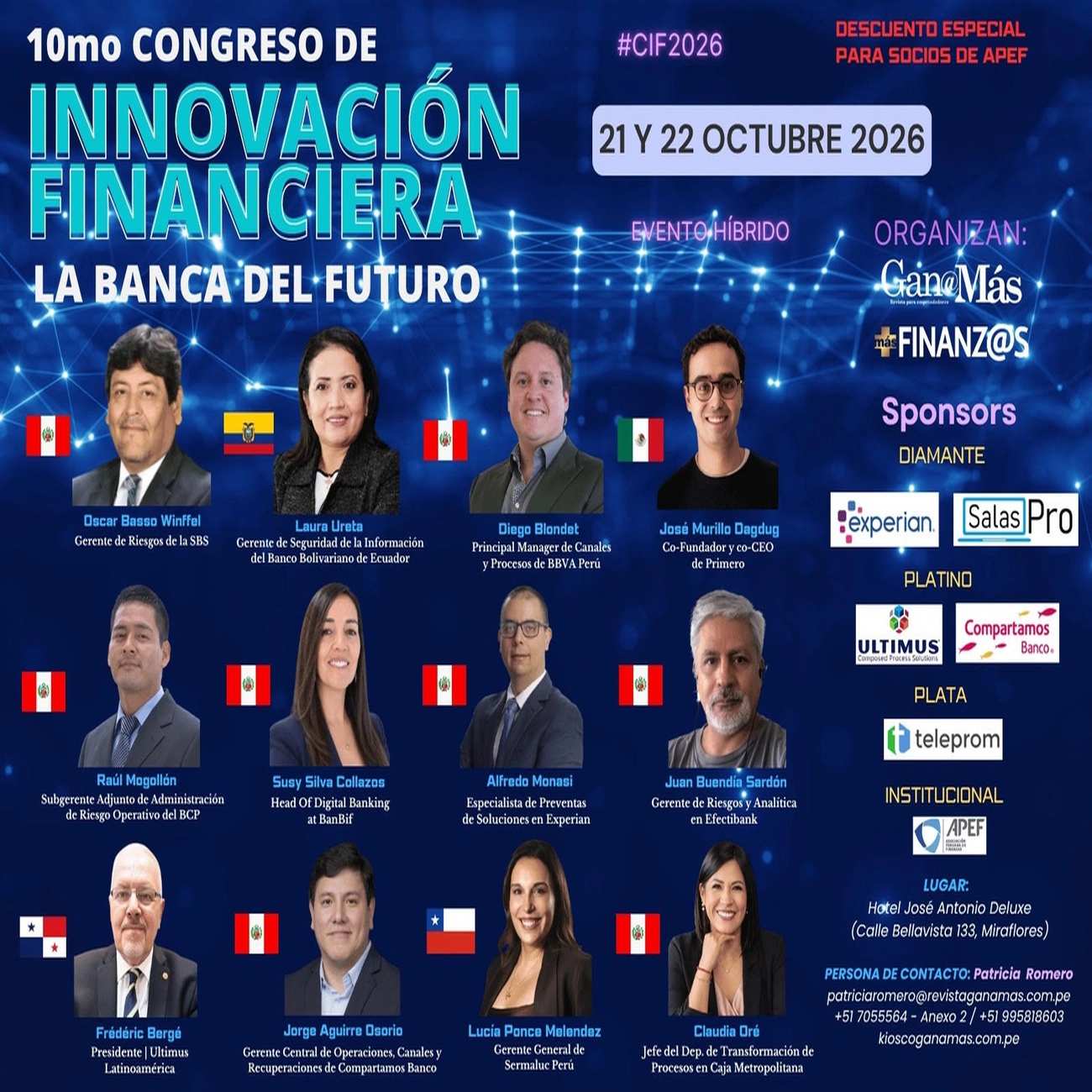Congreso de Innovacion Financiera 2026 movil